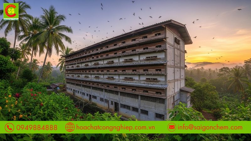 Bột khai tạo m&ugrave;i thu h&uacute;t yến l&agrave;m tổ